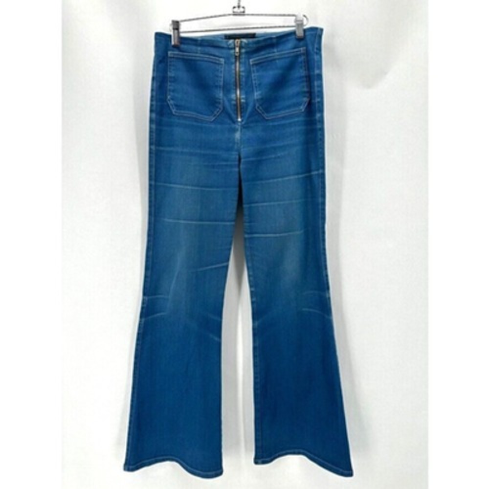Reformation Sailor Jeans Bootcut Size 6 Blue Retro Western Y2K Boho Festival